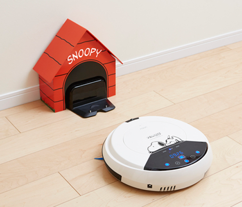 スヌーピーのおうち付きロボットクリーナー