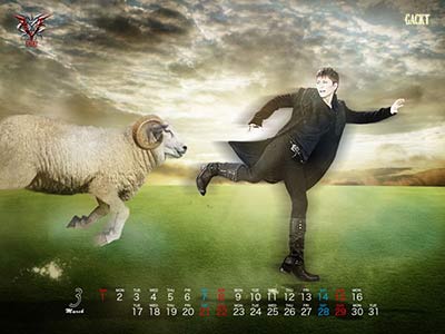 GACKTカレンダー2