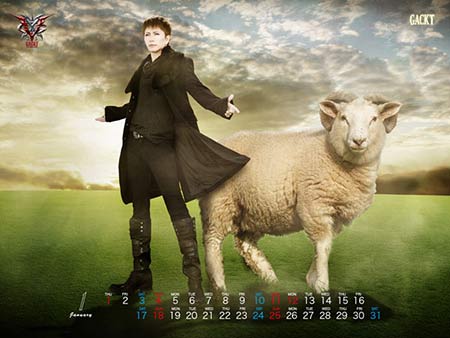 GACKTカレンダー1