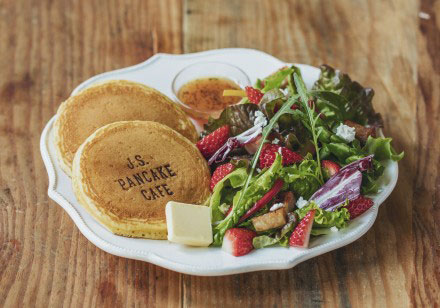 「J.S.-PANCAKE-CAFE」”とちおとめ”をリッチに味わう期間限定メニューが登場2
