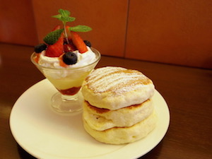 茶香パンケーキ6