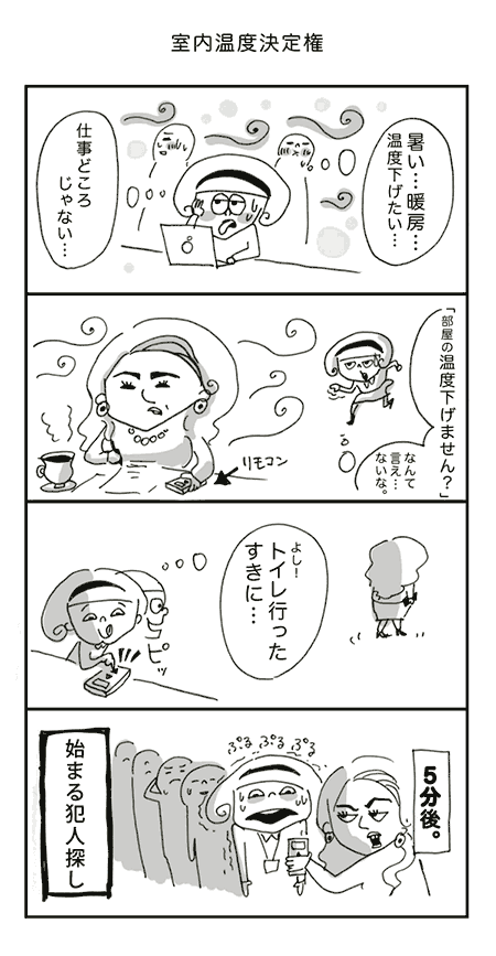室内温度決定戦