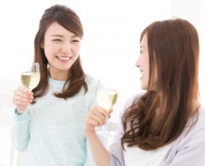お酒で美容効果