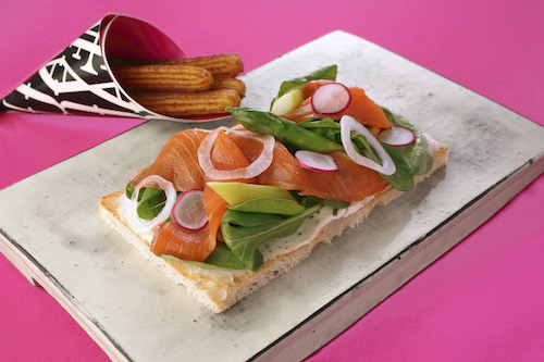 【FAUCHON】スモークサーモン FAUCHON タルティーヌ