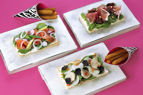 【FAUCHON】タルティーヌ集合写真