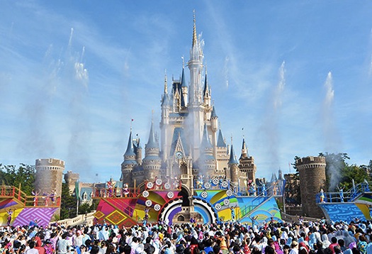 ディズニーランド夏