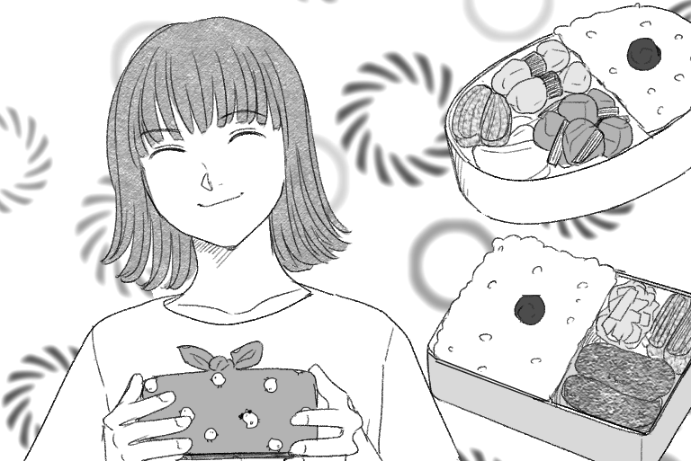 毎日娘に弁当を作っていたが、ある日…『もうこんな時間！？』寝坊した母の“手抜き飯”に対する【娘の本音】にイラッ！