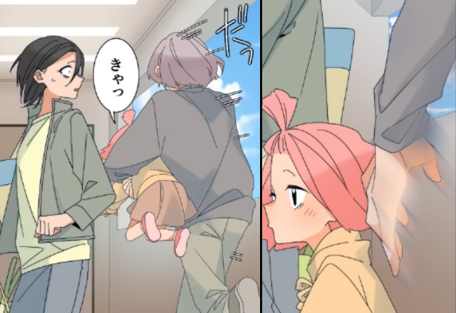 娘との買い物帰り。鍵を開けるため手を離した母だが⇒“一瞬で起きた悲劇”に血の気が引いて…【漫画】