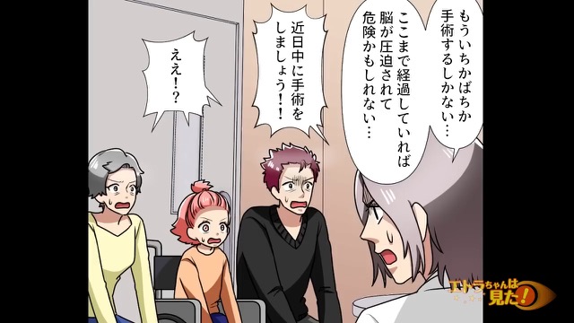 原因不明のまま開頭手術されそうになった話＃10