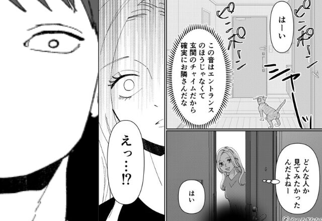 「ピンポーン」深夜に何度も鳴る実家のチャイム。猫が異常に反応し、ドアを開けると…『なんで、あなたが！？』⇒【恐ろしい相手との向き合い方】