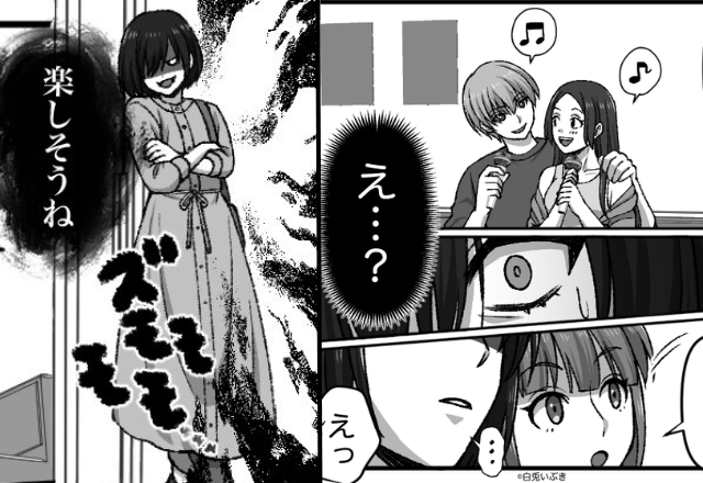 妻に隠れて”カラオケ”で浮気をする夫！？だが「楽しそうね」妻が乗り込んで【修羅場】に発展した話