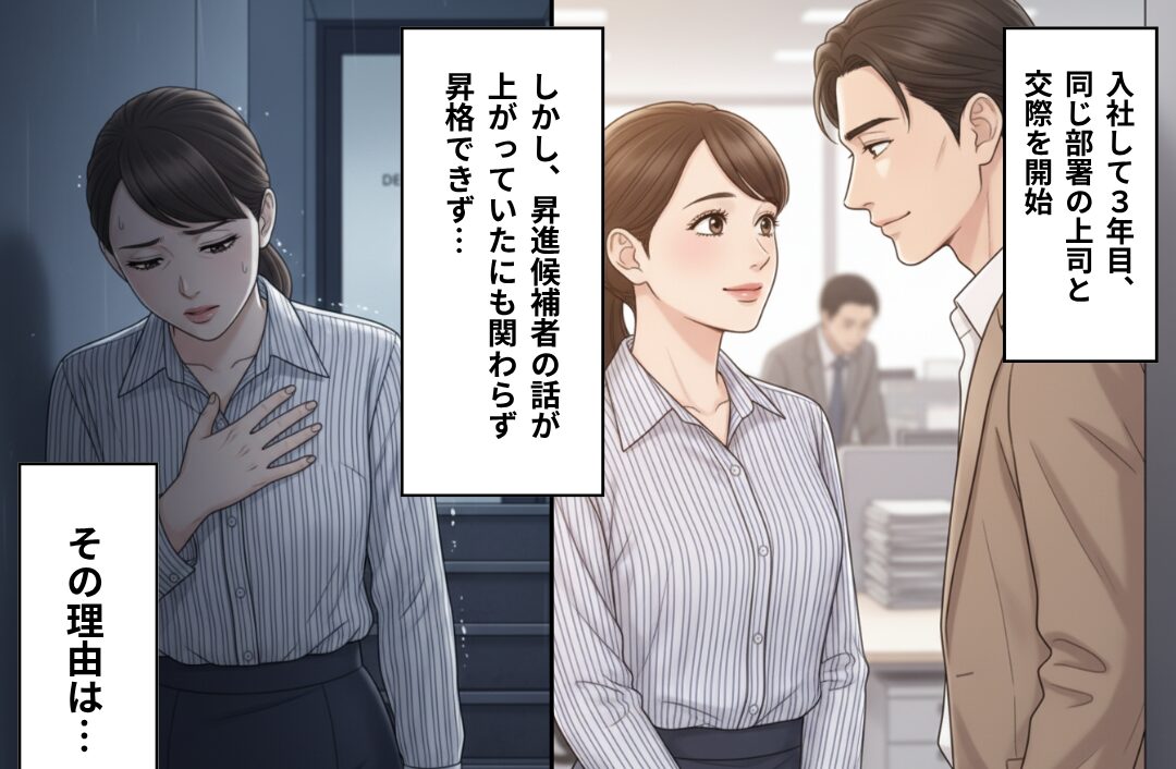 恋愛も仕事も“順風満帆”だったのに…突然【昇格候補】から外された女性！？理由を知った瞬間⇒「そんな…！」