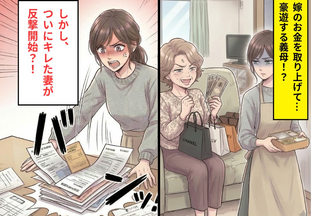 節約を強いる義母…嫁の食事は“漬物”だけ！？しかし⇒『バンッ』嫁が親戚の前で【復讐】を遂げた話