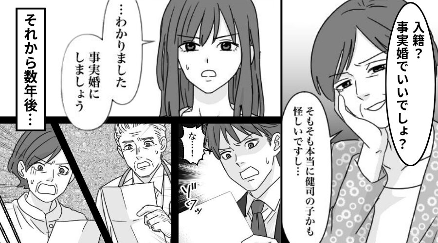 妊娠報告するも…彼の母「入籍？事実婚でいいでしょ？」しかし数年後⇒“彼の母たちが”絶望するハメに！？