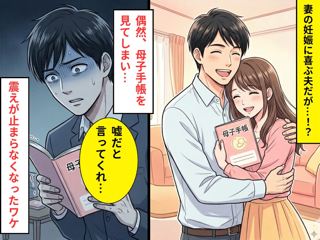 妻の妊娠に喜ぶ夫だが「嘘だと言ってくれ…」⇒母子手帳に記入されていた“事実”に…震えが止まらなくなったワケ