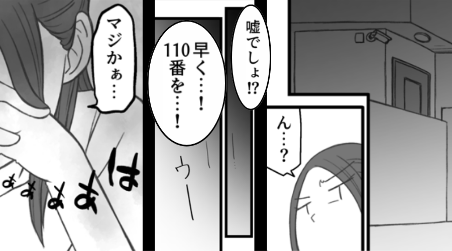 実家から帰る妻だが…家が見えた瞬間「嘘でしょ！？110番…！」⇒警察署で「マジかぁ…」妻が“夫に”呆れかえったワケ