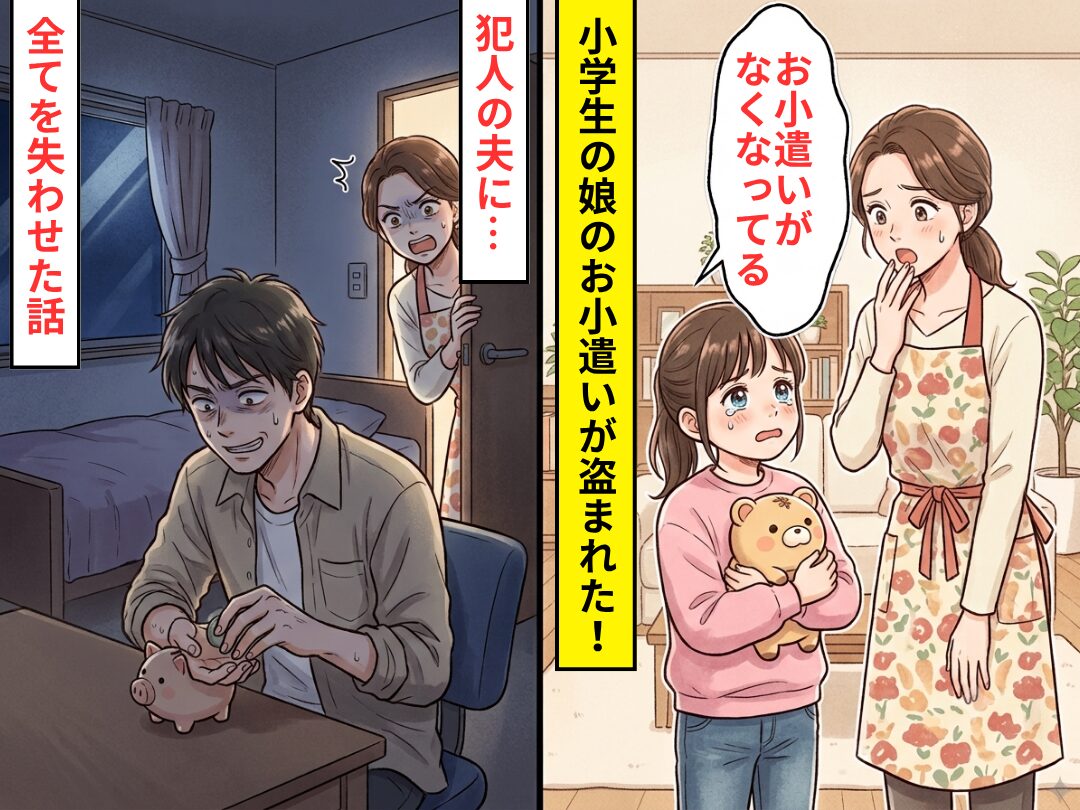 娘「お小遣いがなくなってる」犯人は…競馬依存症の夫！？しかし数日後⇒震えあがった夫が【全て】失うことになった話