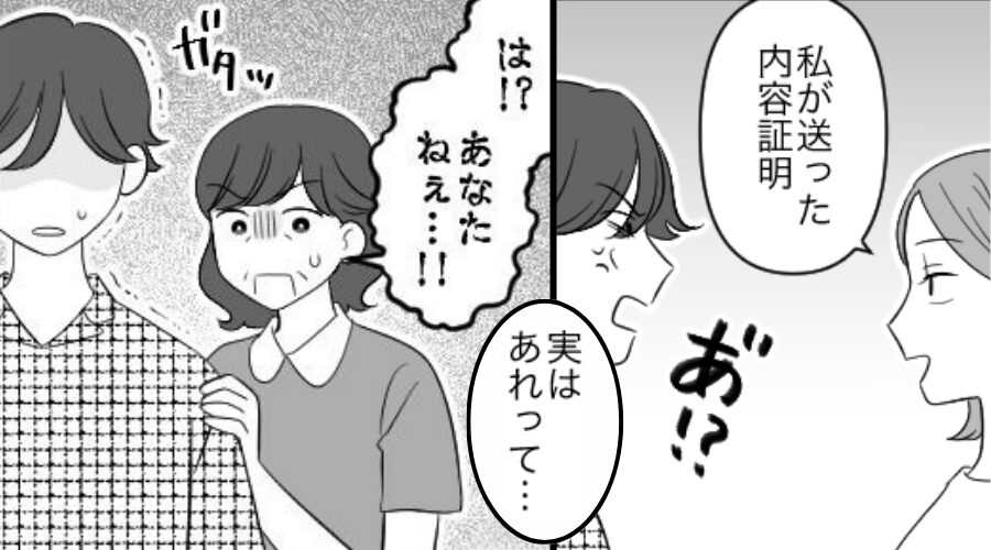 離婚の話し合いに【義母】を連れてきたモラ夫！？しかし⇒「実はあれって…」嫁の暴露に…2人がパニックになったワケ