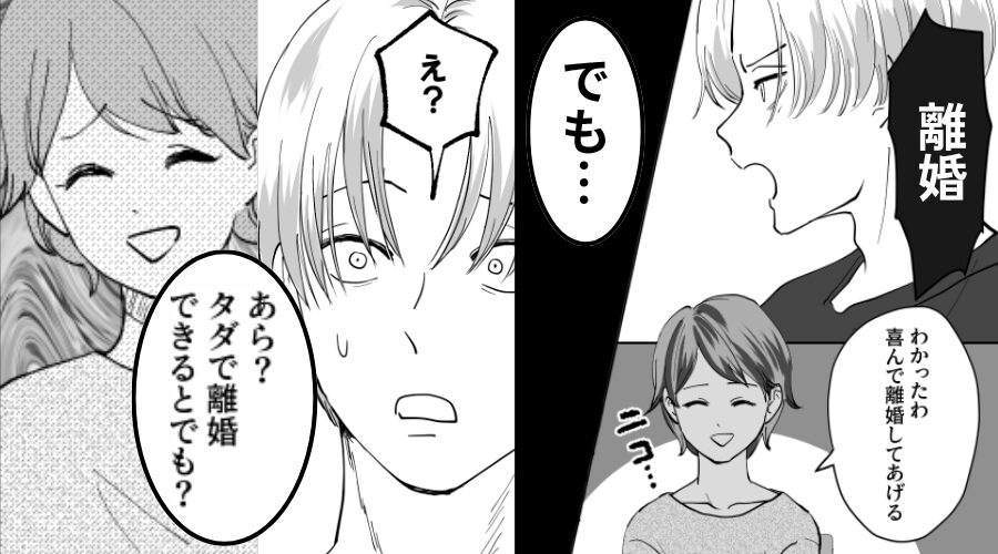夫「離婚しよう」妻「わかったわ喜んで！でも…」⇒笑顔の妻が“準備していたこと”に…夫はパニック！？